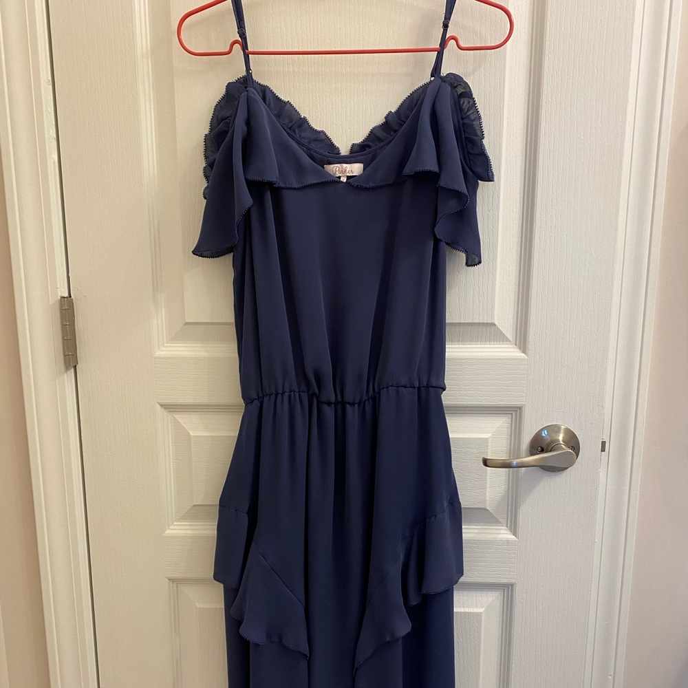 Parker – Cold Shoulder Ruffle Dress - Picture 2 of 8